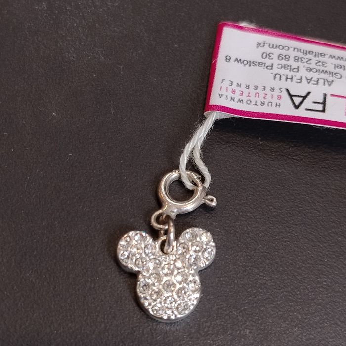 Oryginalny wisiorek Disney srebrny