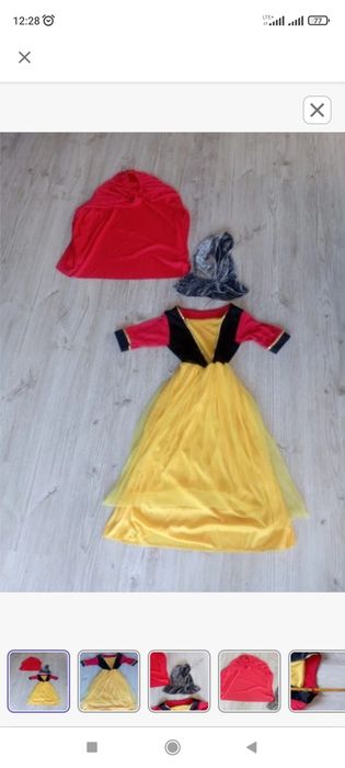 Strój  śniezka krolewna