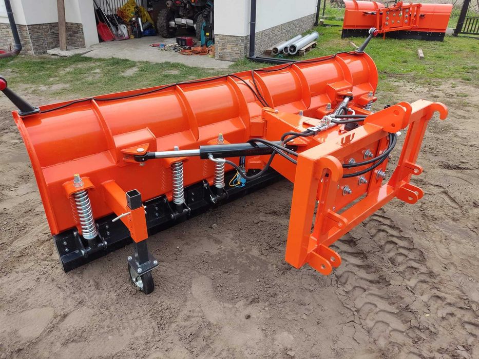 Pług do śniegu prosty Metal-Technik 2,6-3,0m euro tuz nowy transport