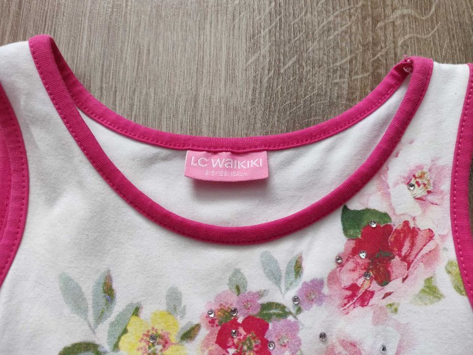 Летнее трикотажное платье LC Waikiki (Turkey) 8-9 лет. 128-134 см.