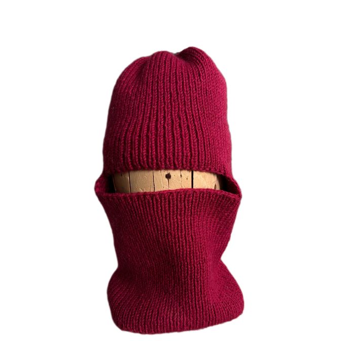 Жіноча Балаклава  шапка вʼязана
