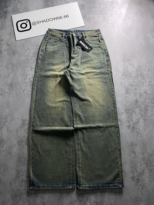 Baggy jeans “Dust” | Широкі джинси голубі type jaded skate sk8 rap y2k