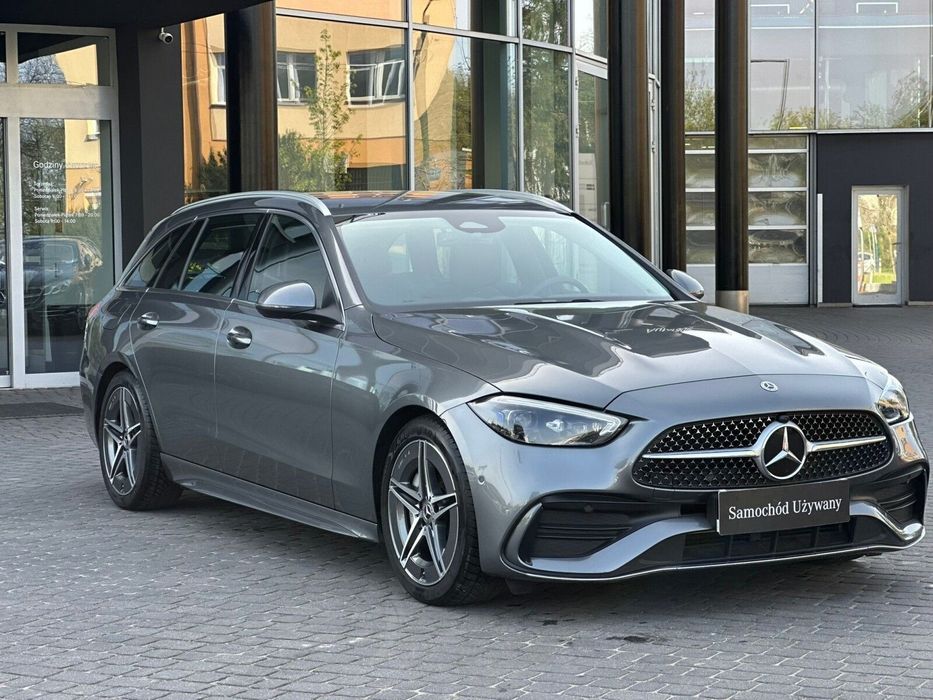 Mercedes-Benz Klasa C 180 AMG Pakiet/Led/Navigacja/Salon PL/F 23 %