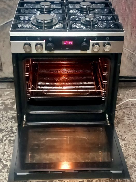 Kuchenka Amica 60cm gazowo elektryczna  szklany blat Okazja