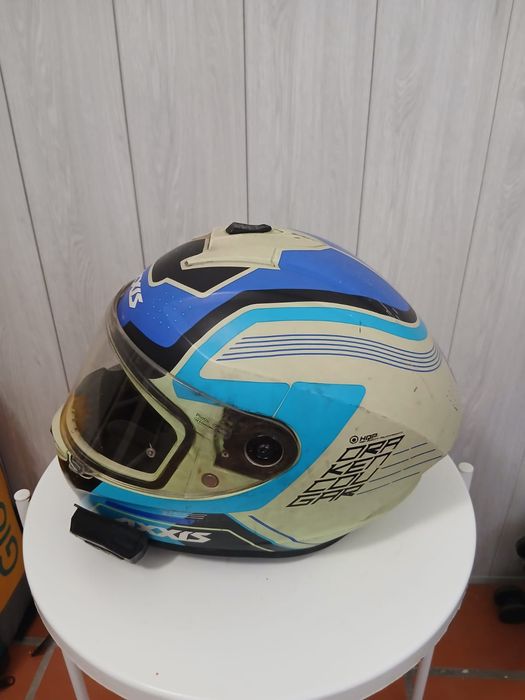 Capacete+ bag usado