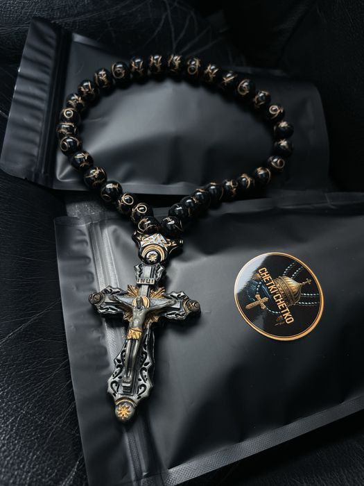 ІДЕАЛЬНИЙ ПОДАРУНОК Четки,чотки хрест ,ручна робота