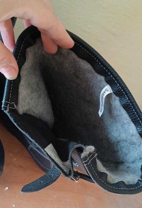 Чоботи робочі високі теплі