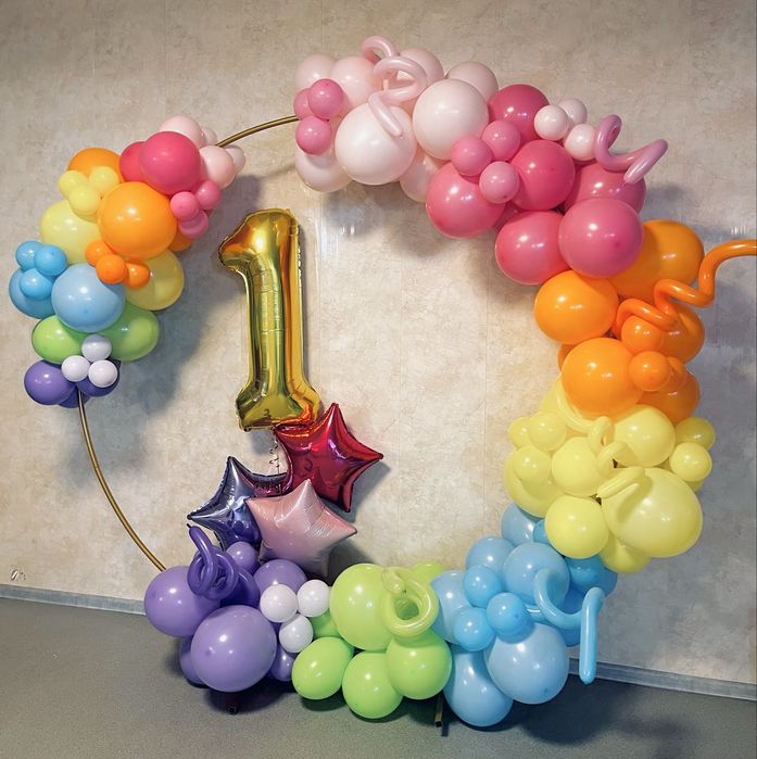 Dekoracje balonowe Świąteczne i Sylwestrowe na terenie Łodzi i okolic