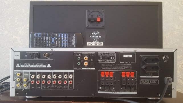 Домашній кінотеатр 5.0 + ресивер Kenwood