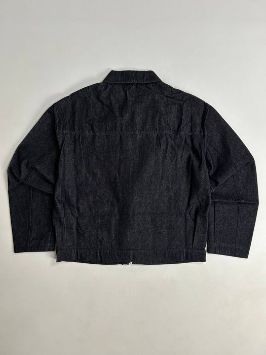 Джинсова куртка arhive jacket opium чорна джинсовка S, M, L