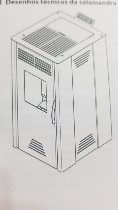 Salamandra a pellets