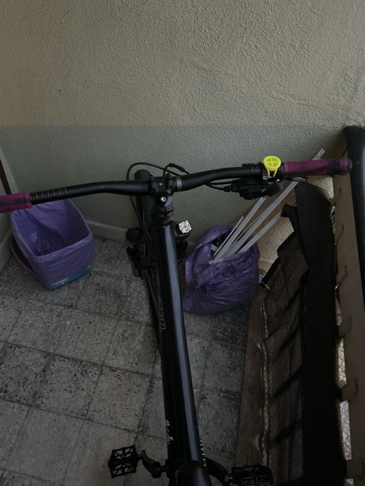 Bicicleta com peças novas