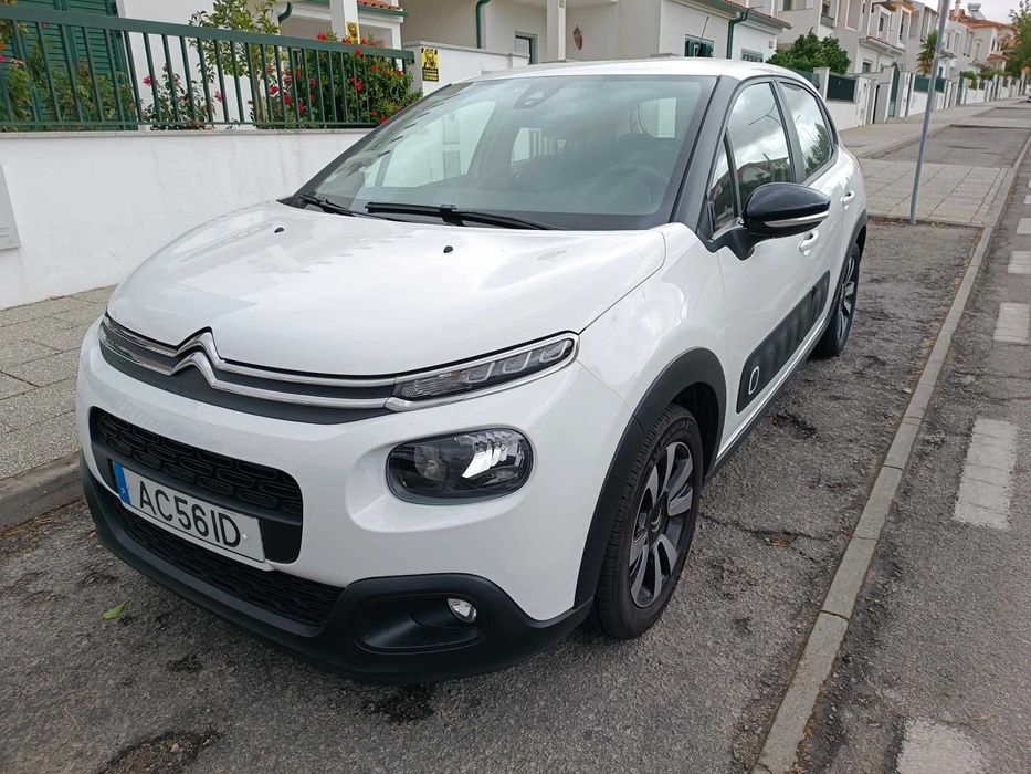 Citroën C3 1.2 PureTech matriculado em agosto de 2020, atualmente com 48.646 km.