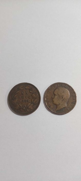 Moeda 20 Reis 1883