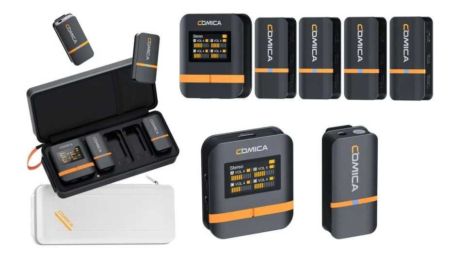 COMICA Vimo Q 2,4 ГГц Бездротова петлична мікрофонна система