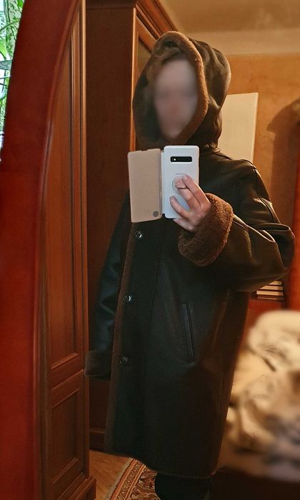 Дублёнка женская №44-50 (оверсайз)