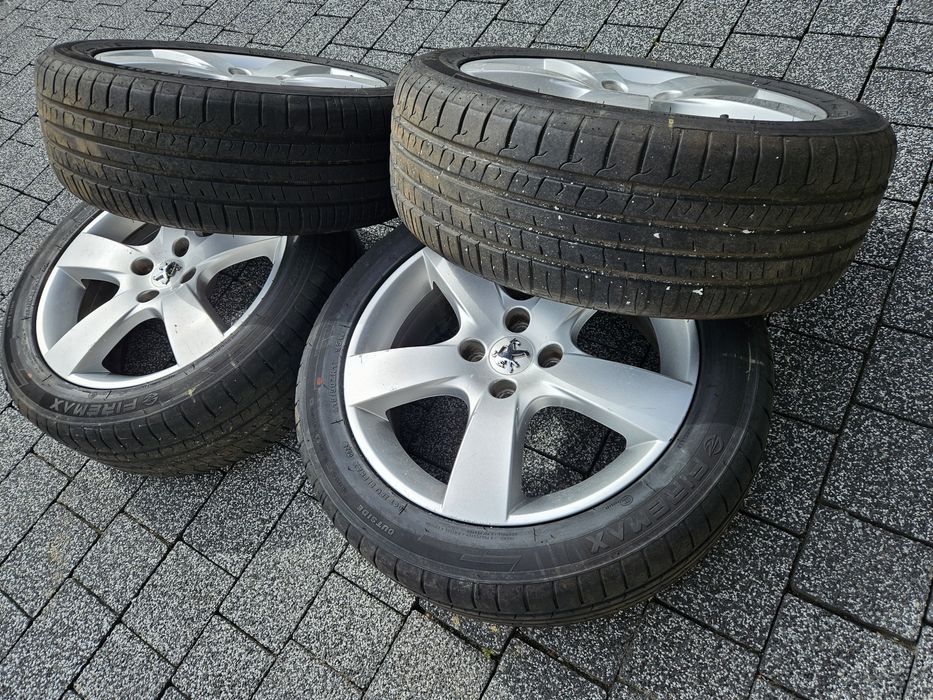 Koła alufelgi 4x108 r17 308 307 5008 208 partner berlingo 207