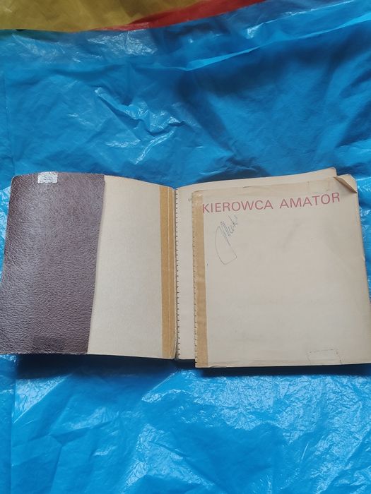 Książka stara kierowca amator 1977rok