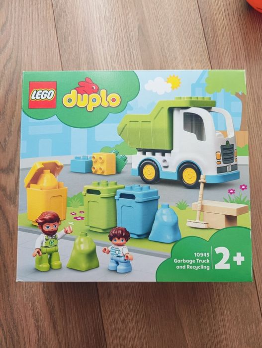 LEGO duplo 10945 śmieciarka i recykling wywrotka