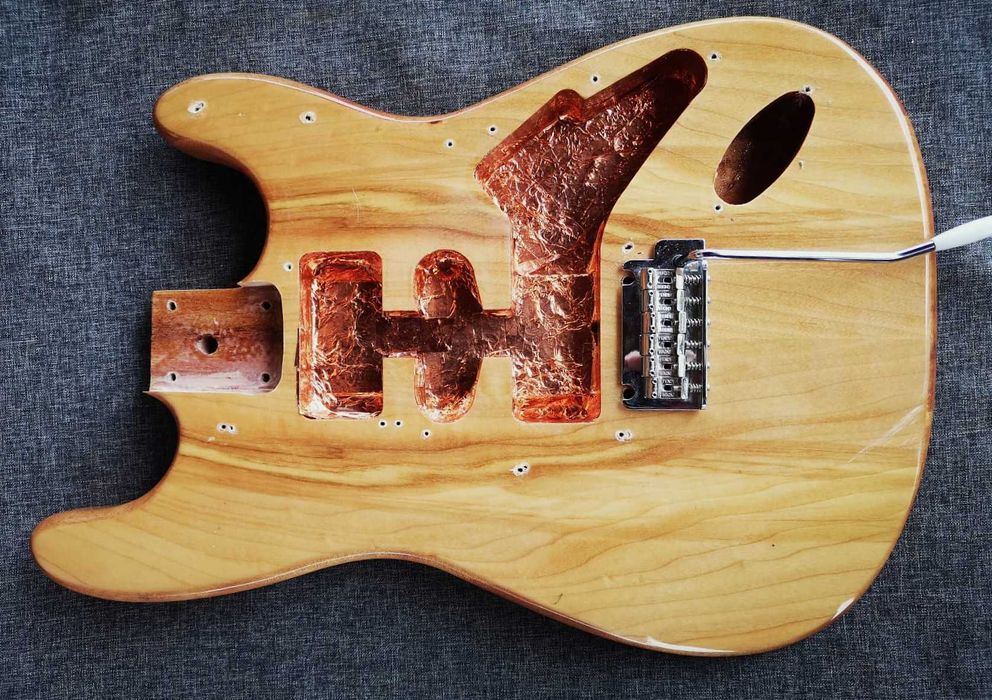 Corpo de Stratocaster em Bordo  Natural - RESERVADO