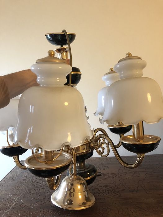 Candeeiro vintage 5 lâmpadas
