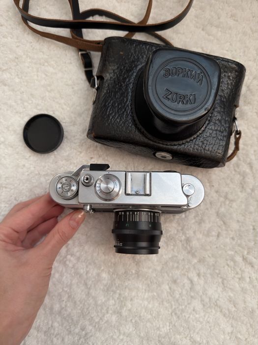 Вінтажний фотоапарат (плівковий) Zorki 4к