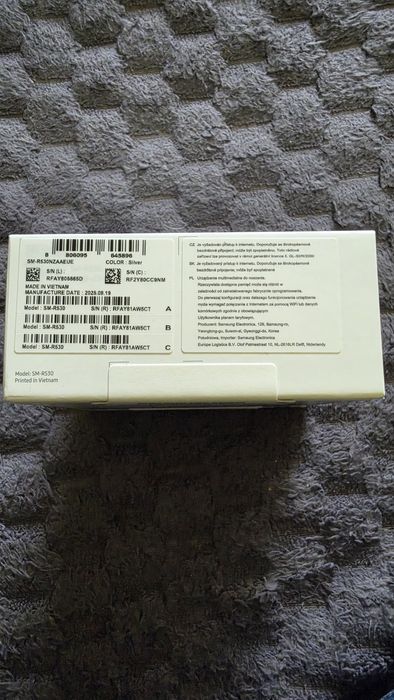 Witam! Na sprzedaż słuchawki Samsung Galaxy Buds 3. Nowe fabrycznie zapakowane.