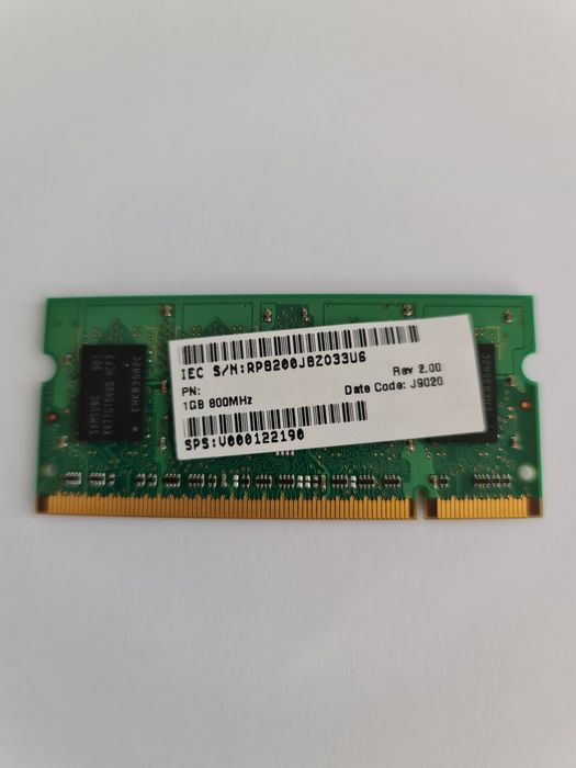 Memoria RAM 1GB Samsung64739336588033121