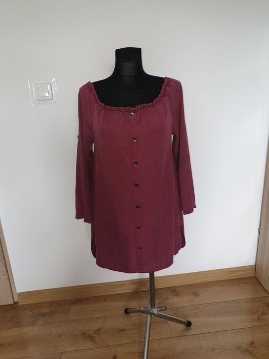 Sukienka tunika hiszpanka tencel 100% M/L