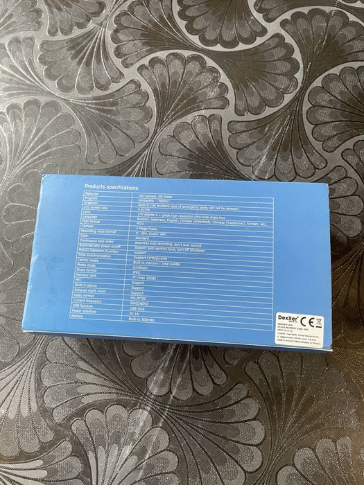 Wideorejestrator DexXer 4 “Full HD plus kamera cofania zestaw.