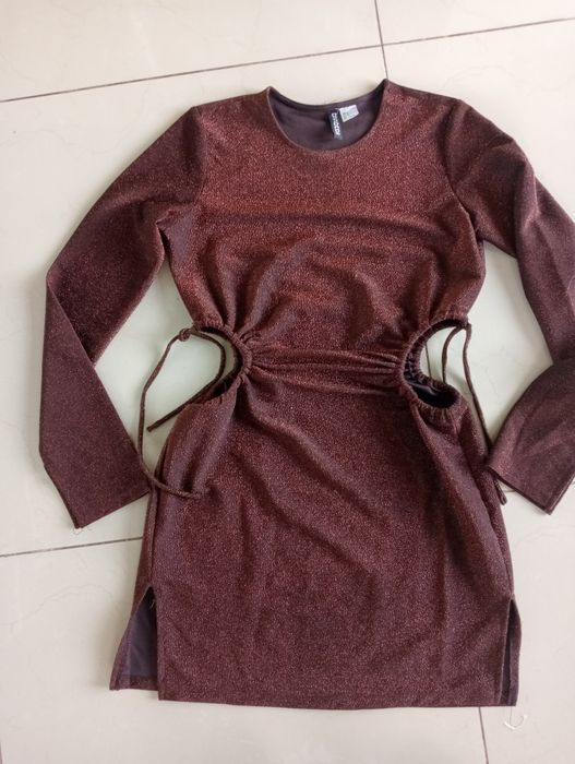 Sukienka damska błysk