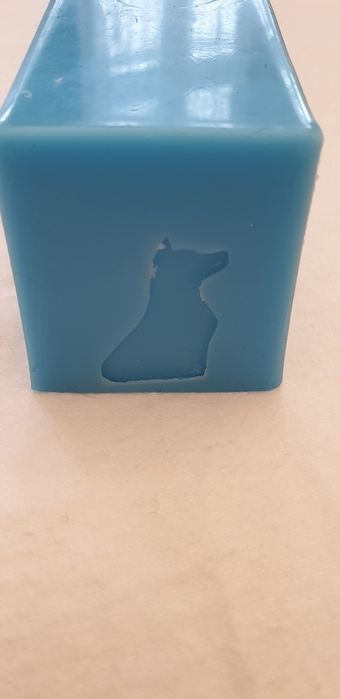 Forma foremka  silikonowa  insert do mydła pies