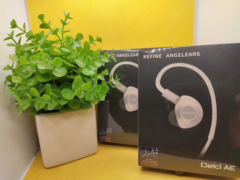 ‼️ Kefine X Angelears Delci AE - динамические наушники с 10-мм, DLC+PU