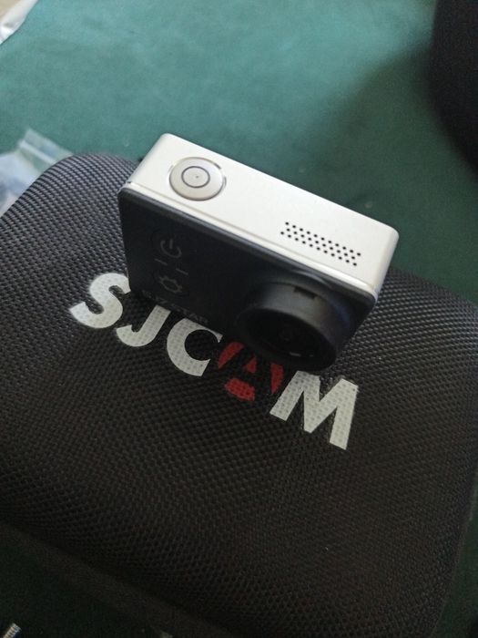 Zestaw Kamera sportowa SJCAM SJ7 Star USZKODZONA + akcesoria