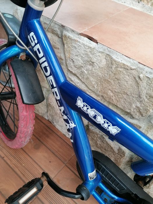Bicicleta homem aranha , Spiderman roda 16