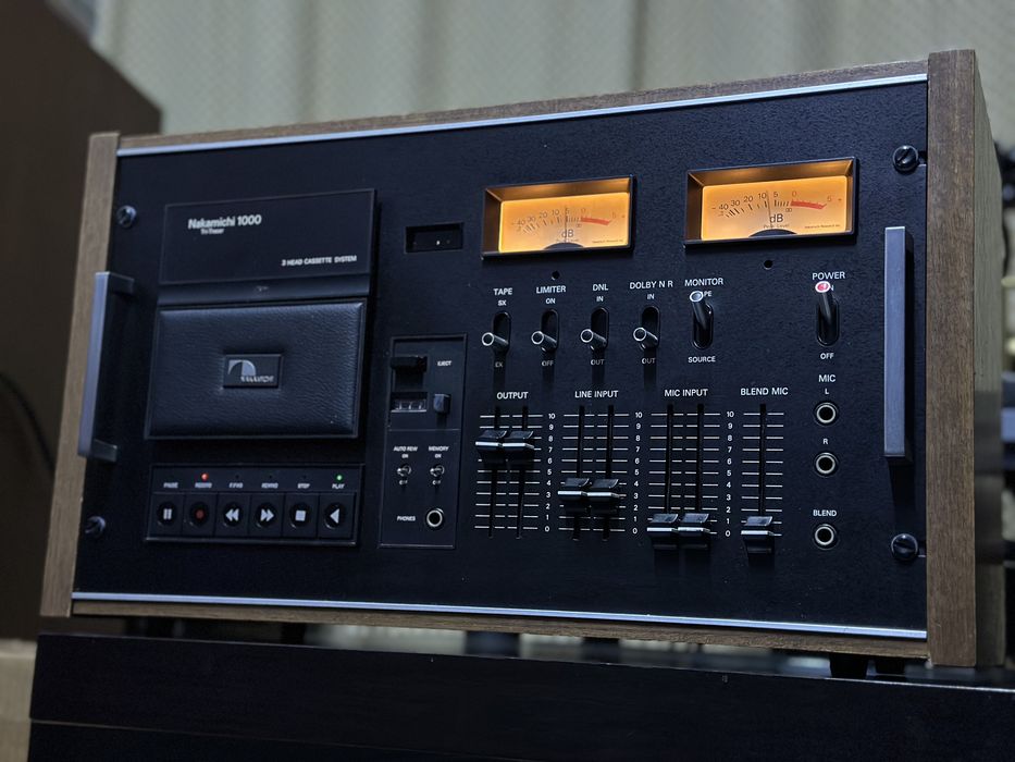 Касетний магнітофон Nakamichi 1000 Tri-Tracer