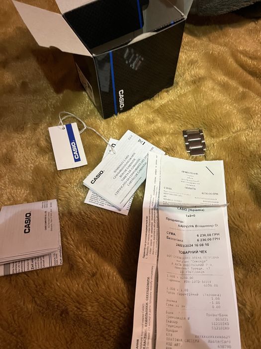 Продам годиник касіо гарний годиник  годинику рік