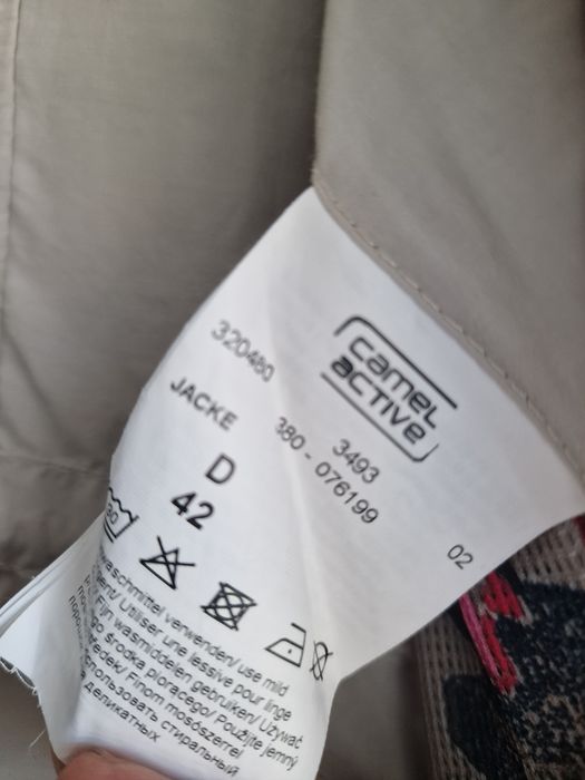 Kurtka wiatrówka parka Camel Active XL Parka w kolorze jasnym