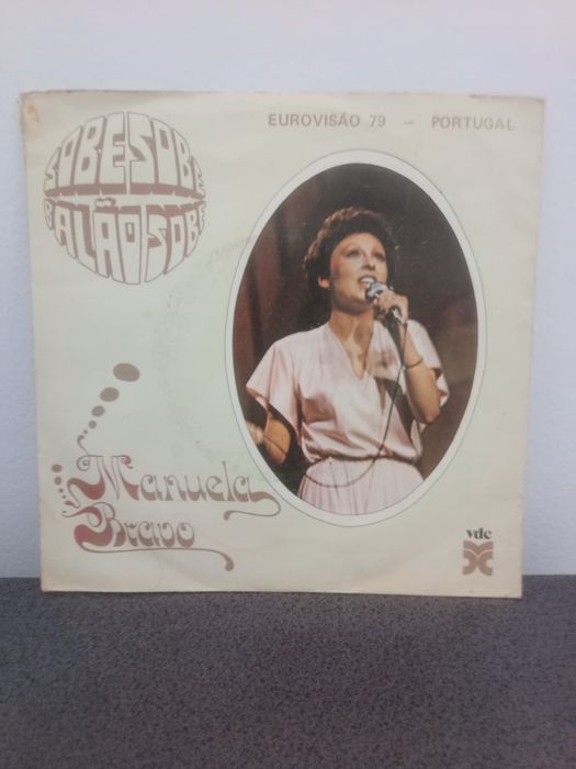 Vinil single Manuela Bravo