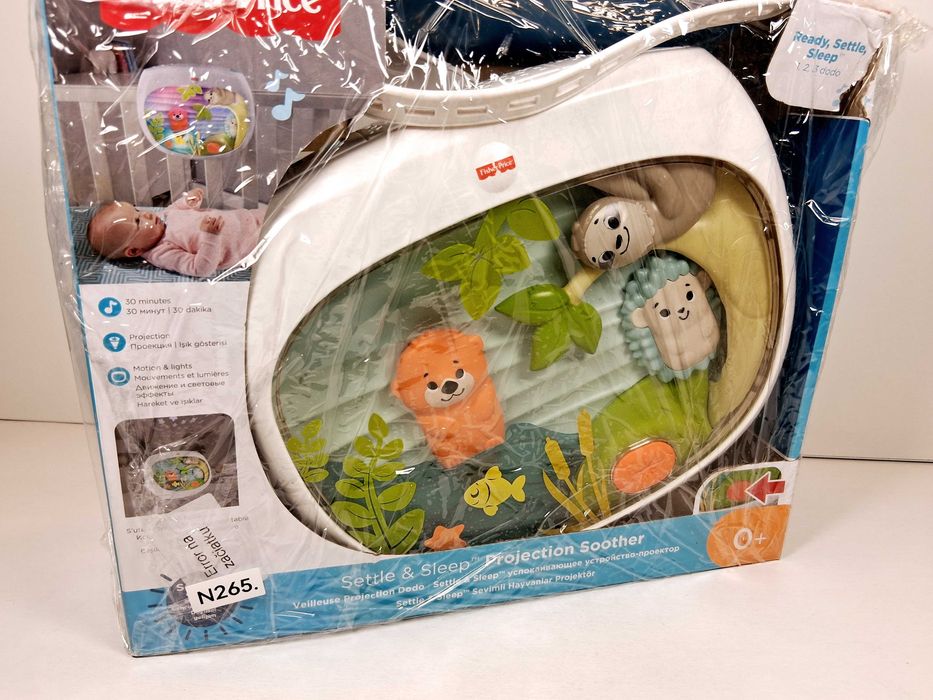 N265 Fisher Price Settle & Sleep Projection Soother Uspokajacz Projekt