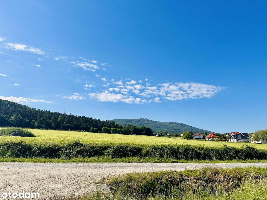 Widokowa działa budowlana Sobótka pełne media