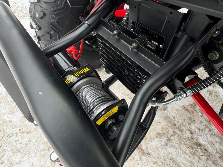 DUŻY QUAD 200CC Asix FOURCRAFT oparcie wyciągarka alufelgi raty dostaw