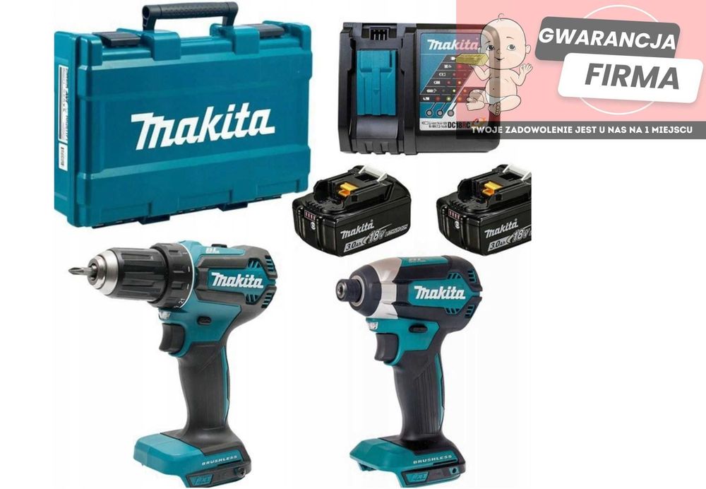 Zestaw elektronarzędzi Makita DLX2289 | NOWY |