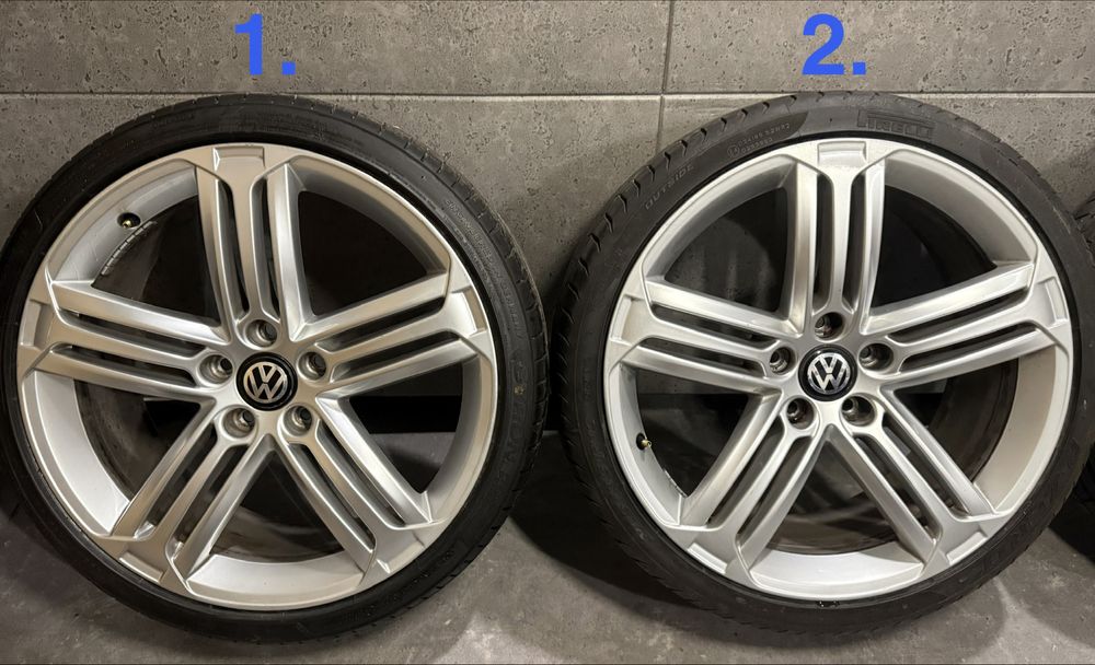 19 cali felgi koła VW Sirocco Golf 7 7.5 8 OEM 5x112 ET41 8J Talladega