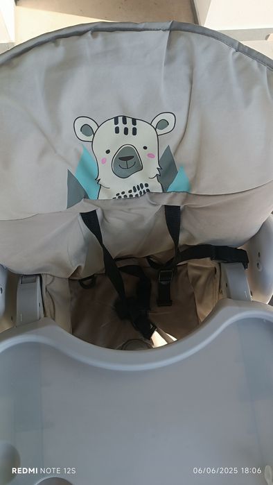 Cadeira de papa e espreguicadeira 2 em 1