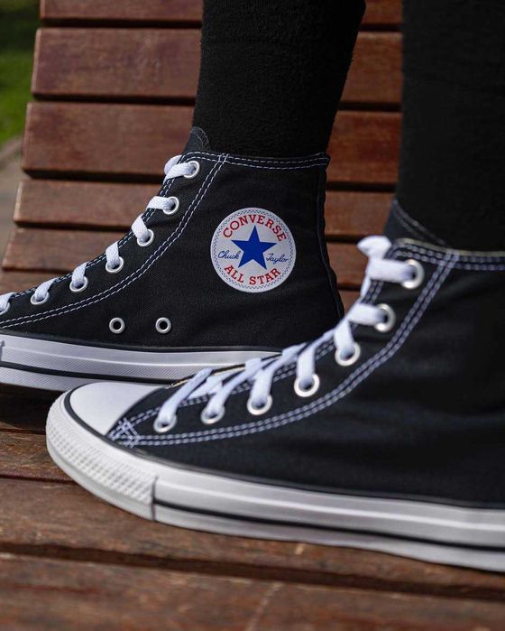 Chuck Taylor All Star Hi Black converse кеди чоловічі жіночі конверс