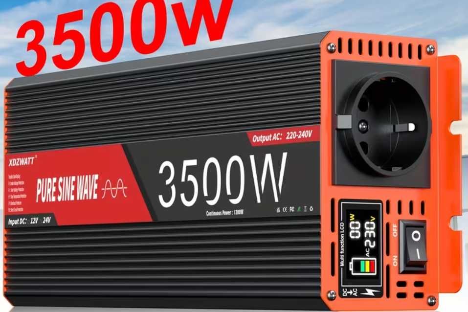 Інвертор 12v 3500 4000 5000  7000w в наявності
