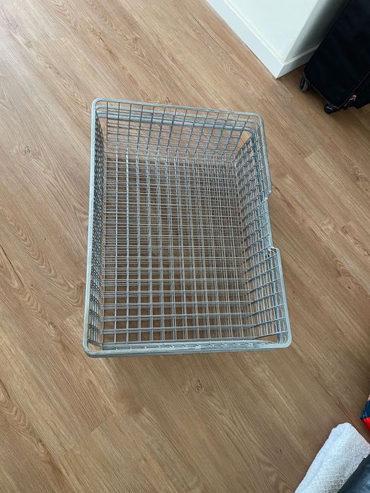 Conjunto de 4 cestos metálicos Komplement IKEA