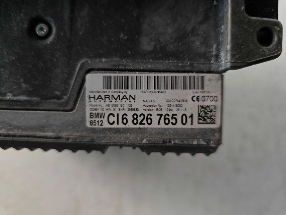 Unidade Radio IDRIVE Navegação BMW 5 F10 F11 NBT