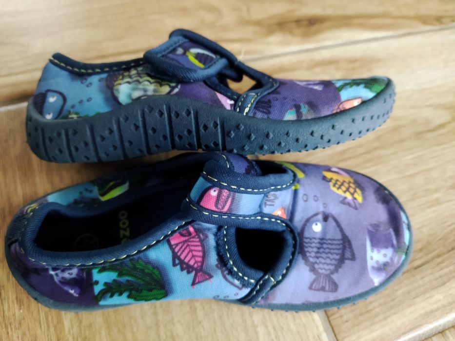 NOWE kapcie chłopięce Bluezoo ryby rozmiar 24 elastyczna podeszwa